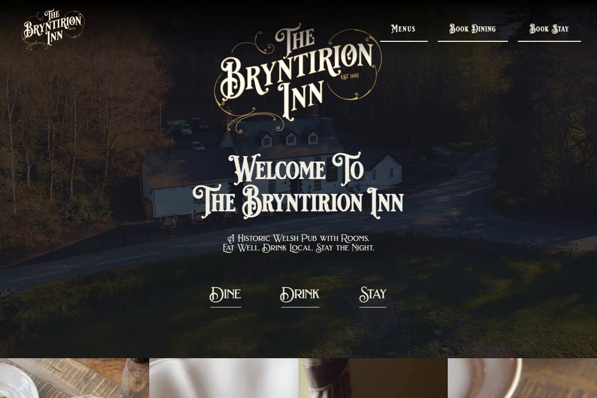 Bryntirion Inn on screen